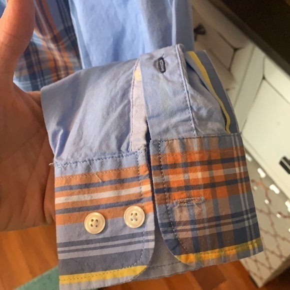 Tackle & Tide Plaid Long‎ Sleeve Button Down Large - Picture 6 of 10